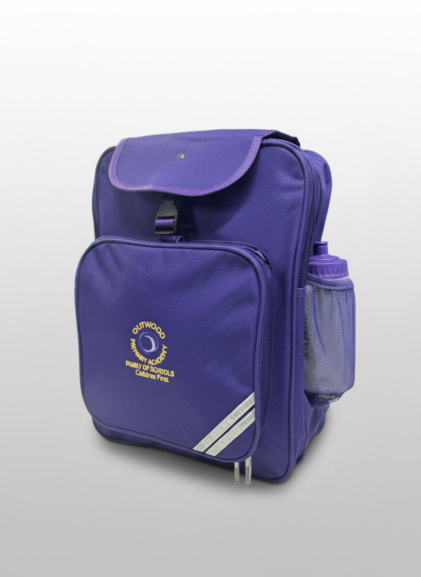 Outwood Primary Academy Backpack with logo